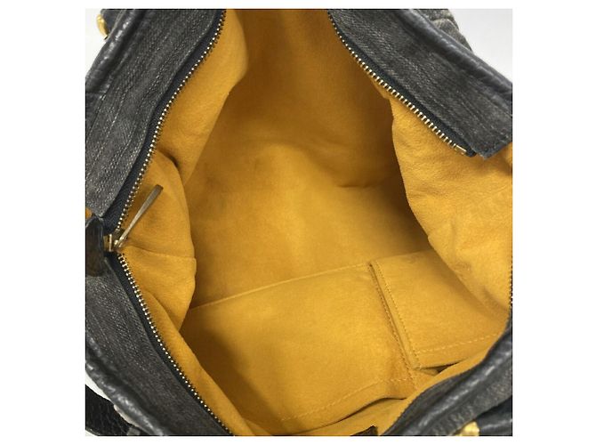 Borsa Louis Vuitton Monogram Denim Neo Cavie MM - vista 4