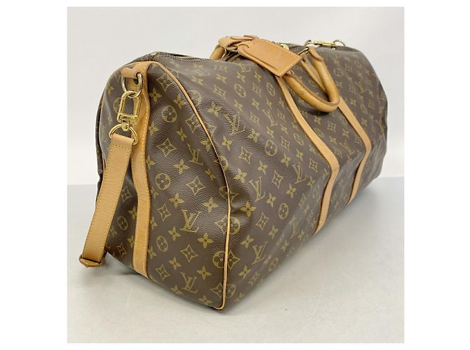 Louis Vuitton Boston Monogram Keepall Bandoulière 55 - vista 2