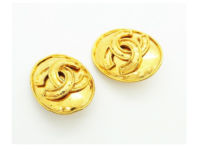 Pendientes de clip Chanel Coco Mark Oval - vista 2