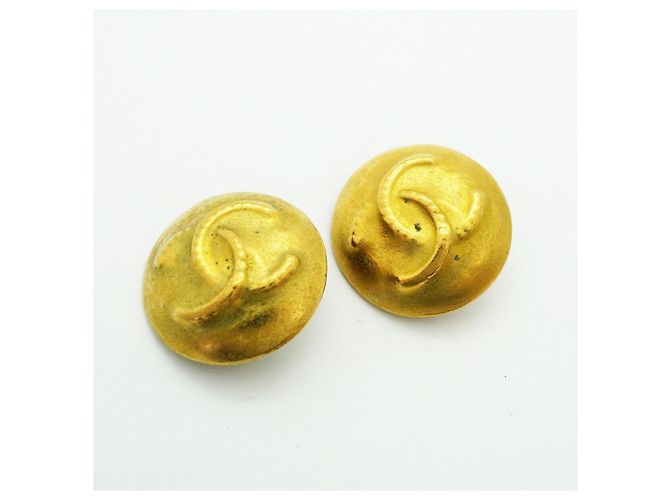 Orecchini a clip Chanel placcati in oro - vista 2