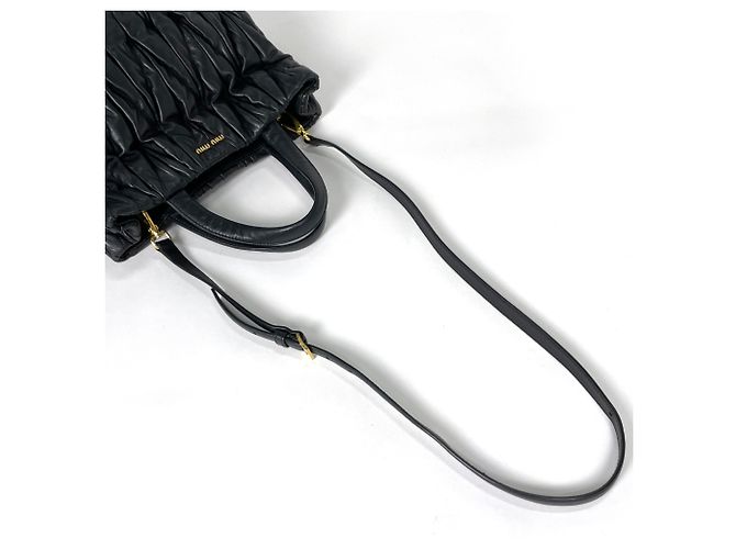 Borsa a mano 2-Way in pelle Matelassé Miu Miu - vista 6