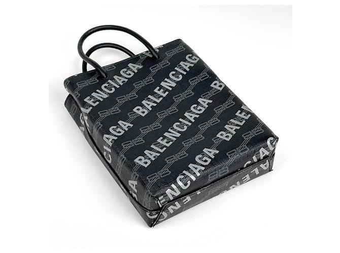 Borsa shopping grande Balenciaga in nero - vista 2