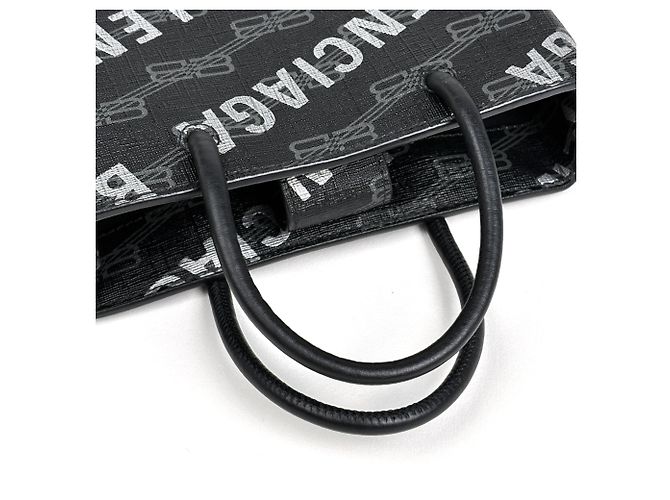 Borsa shopping grande Balenciaga in nero - vista 6