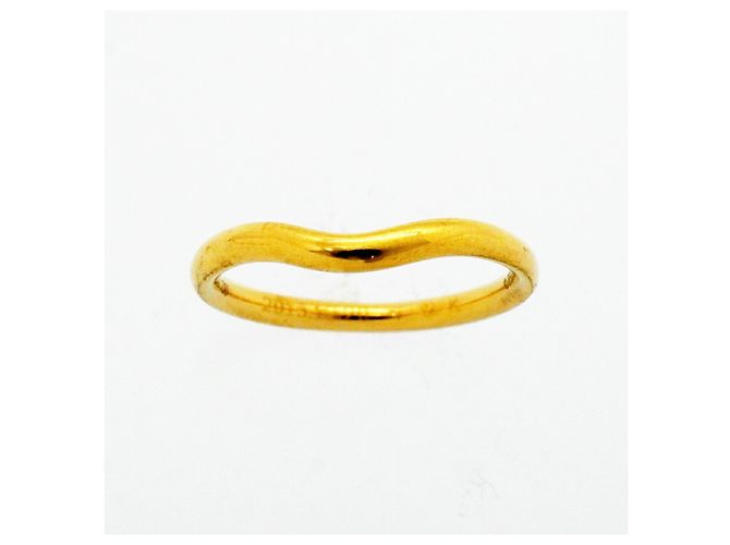 Autre Marque Anello Fascia Curva Tiffany & Co. in Oro Giallo 18K - vista 2