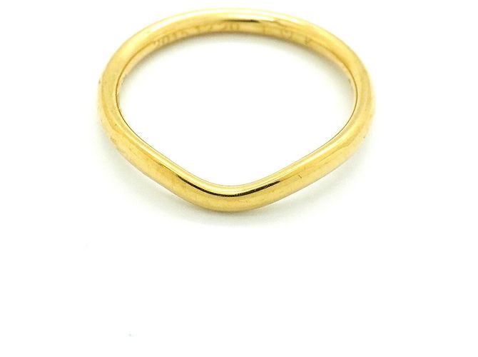 Autre Marque Anello Fascia Curva Tiffany & Co. in Oro Giallo 18K - vista 3