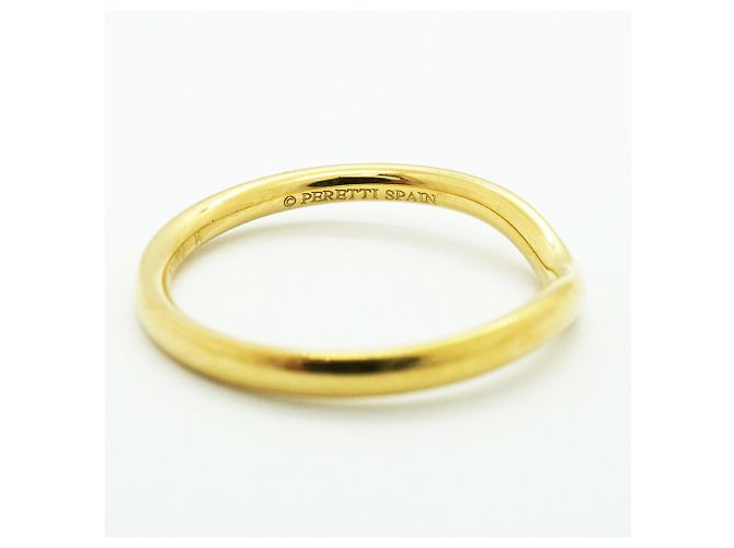 Autre Marque Anello Fascia Curva Tiffany & Co. in Oro Giallo 18K - vista 5