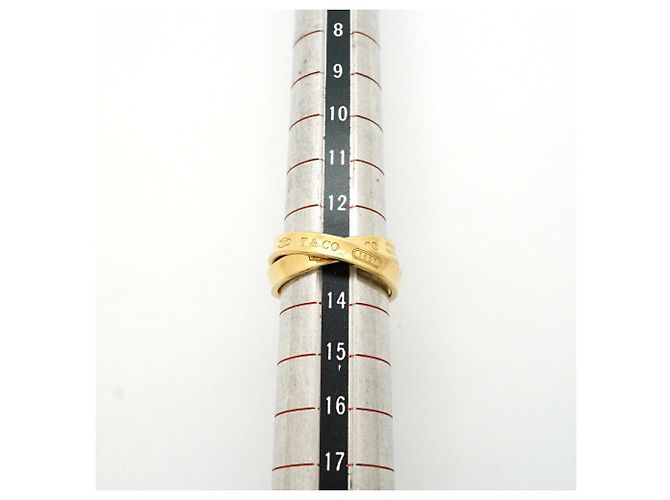 Autre Marque Anello Tiffany & Co. 1837 Interlocking Band Ring - vista 6