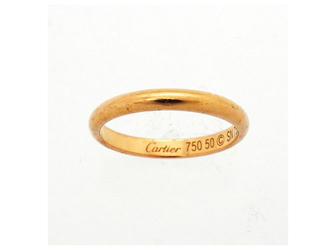 Cartier Ehering aus 18K Roségold - Ansicht 2