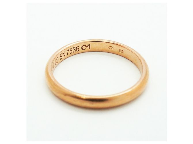 Cartier Ehering aus 18K Roségold - Ansicht 5