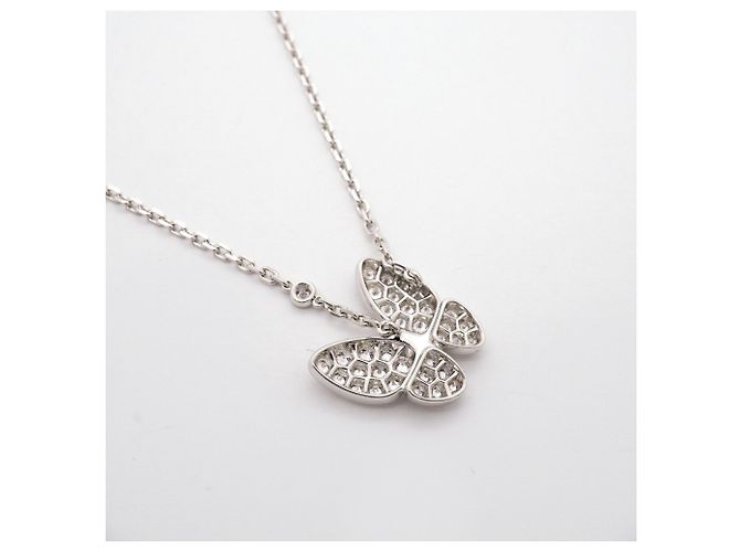 Collana Van Cleef & Arpels in oro bianco 18K e diamanti - vista 2