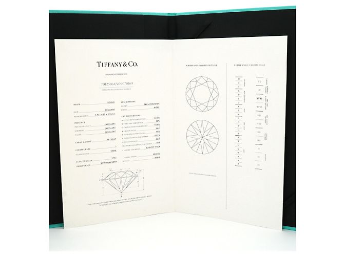 Autre Marque Tiffany & Co. Platin-Solitärring - Ansicht 8
