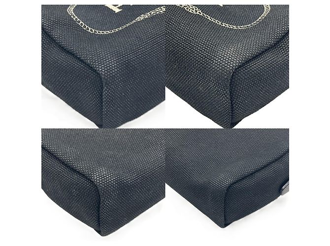 Pouch Prada Canapa in Black - vista 3