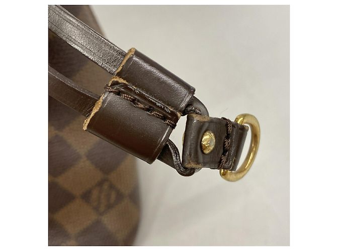 Borsa Tote Louis Vuitton Damier Neverfull MM N51105 Ebene - vista 11