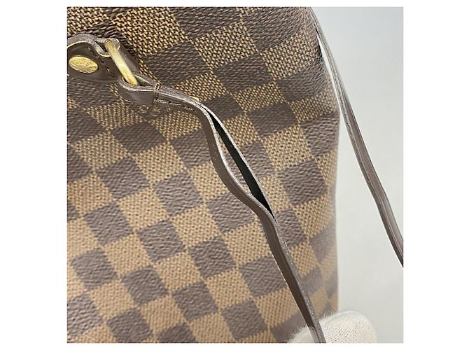 Borsa Tote Louis Vuitton Damier Neverfull MM N51105 Ebene - vista 6