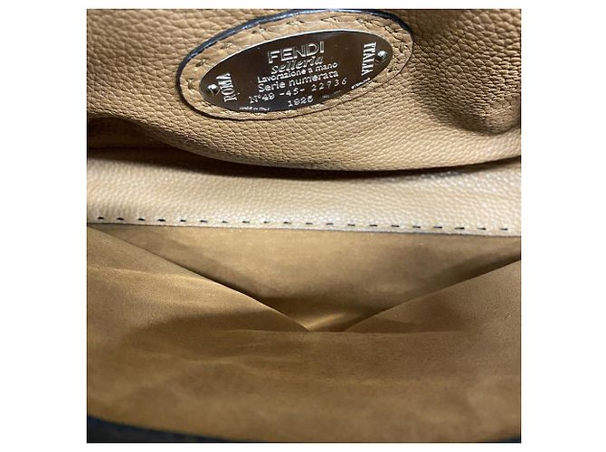 Borsa in pelle Fendi Selleria - vista 10