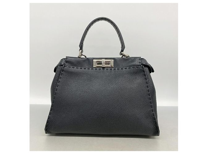 Borsa in pelle Fendi Selleria - vista 11