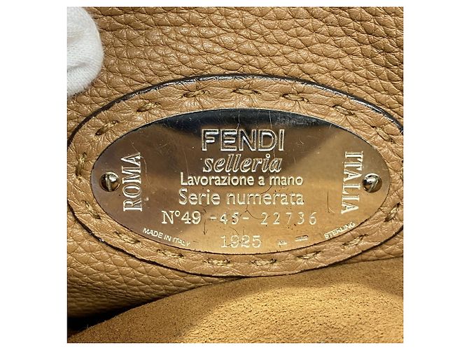 Borsa in pelle Fendi Selleria - vista 5