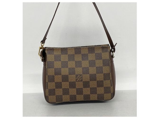 Louis Vuitton Damier Trousse Makeup Bag/Pouch N51982 Eben - vista 10