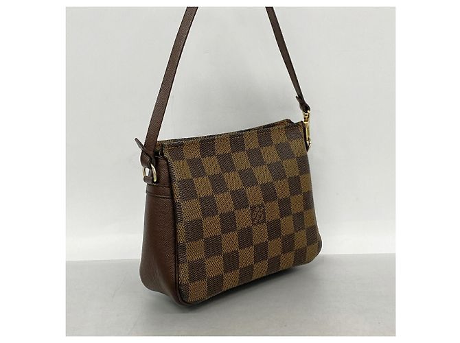 Louis Vuitton Damier Trousse Makeup Bag/Pouch N51982 Eben - vista 2