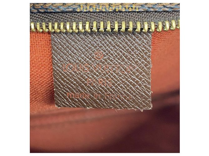 Louis Vuitton Damier Trousse Makeup Bag/Pouch N51982 Eben - vista 5