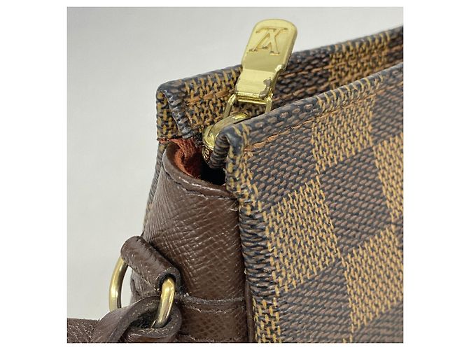 Louis Vuitton Damier Trousse Makeup Bag/Pouch N51982 Eben - vista 7