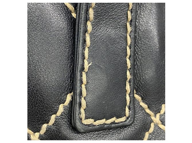 Chanel Wild Stitch Leder-Tote Bag - Ansicht 12