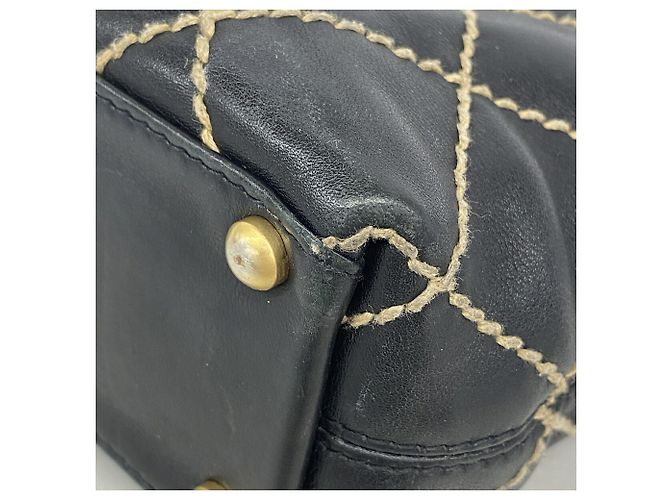 Chanel Wild Stitch Leder-Tote Bag - Ansicht 8