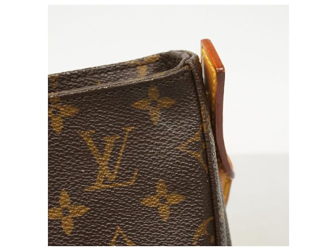 Borsa a tracolla Louis Vuitton Monogram Looping MM - vista 10
