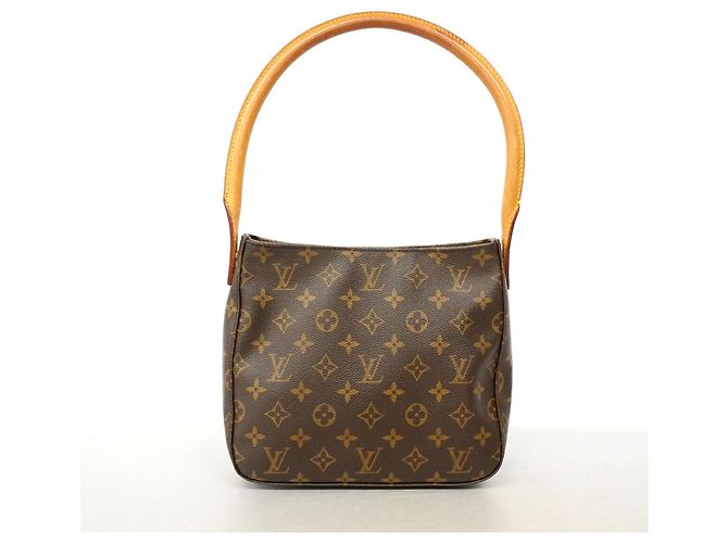 Borsa a tracolla Louis Vuitton Monogram Looping MM - vista 12
