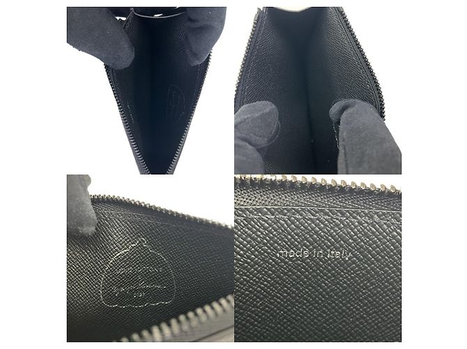 Portacarte e portamonete Louis Vuitton Monogram Eclipse - vista 6