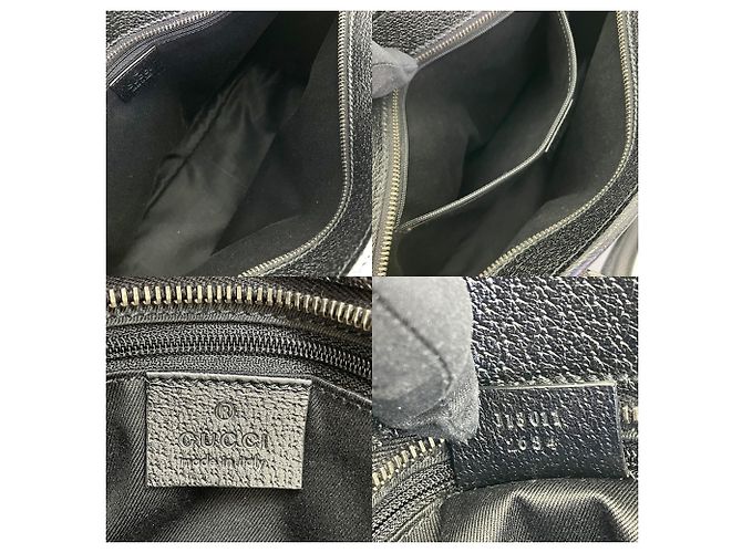 Borsa Tote Gucci GG Canvas Nera - view 6