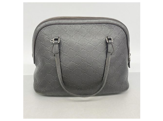 Borsa a mano Gucci in pelle marrone scuro - vista 11