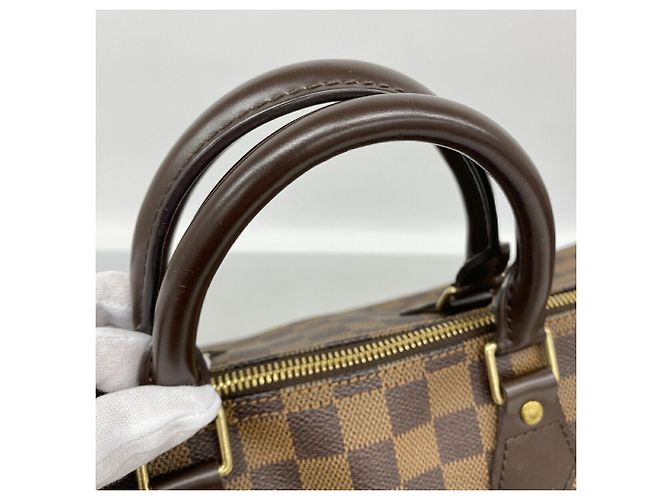 Borsa Louis Vuitton Damier Speedy 35 in Ebene - vista 7