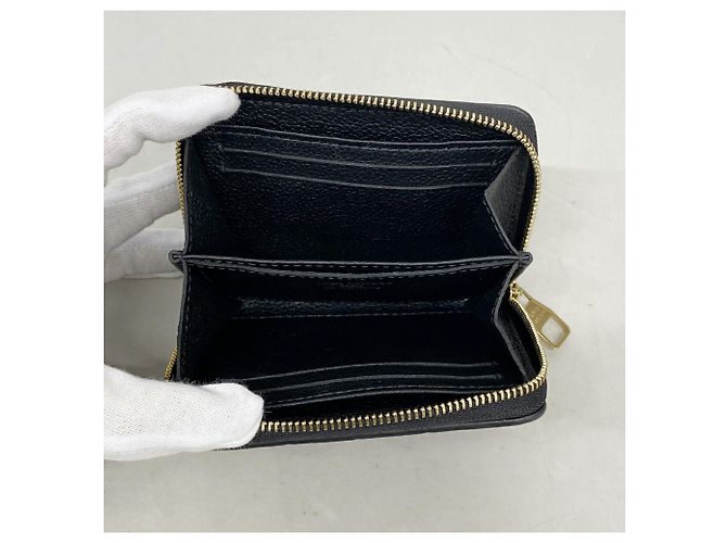 Monedero Zippy Monogram Empreinte Louis Vuitton en Noir - vista 3