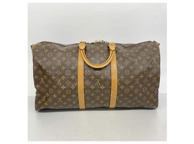 Louis Vuitton Boston Monogram Keepall Bandoulière 55 - vista 13