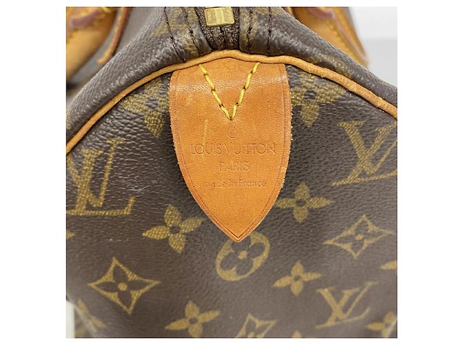 Borsa Louis Vuitton Monogram Speedy 30 - vista 5