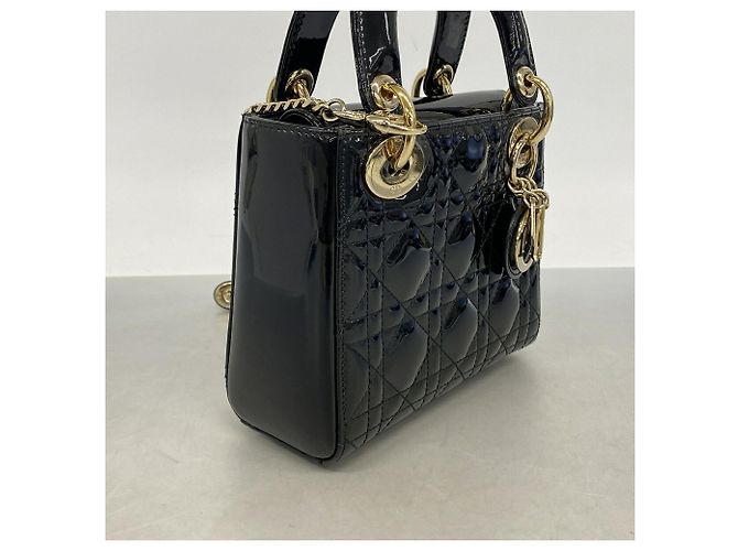 Borsa a mano Christian Dior Cannage Lady - vista 2
