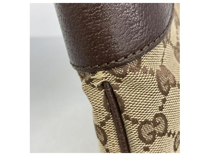 Borsa Gucci GG Canvas in Beige - vista 10