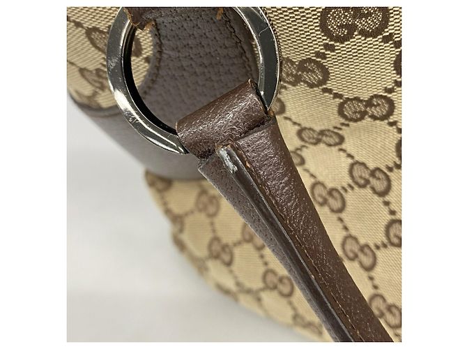 Borsa Gucci GG Canvas in Beige - vista 11