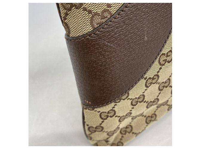 Borsa Gucci GG Canvas in Beige - vista 12