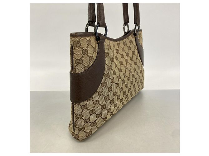 Borsa Gucci GG Canvas in Beige - vista 2