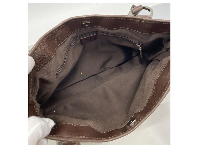 Borsa Gucci GG Canvas in Beige - vista 4