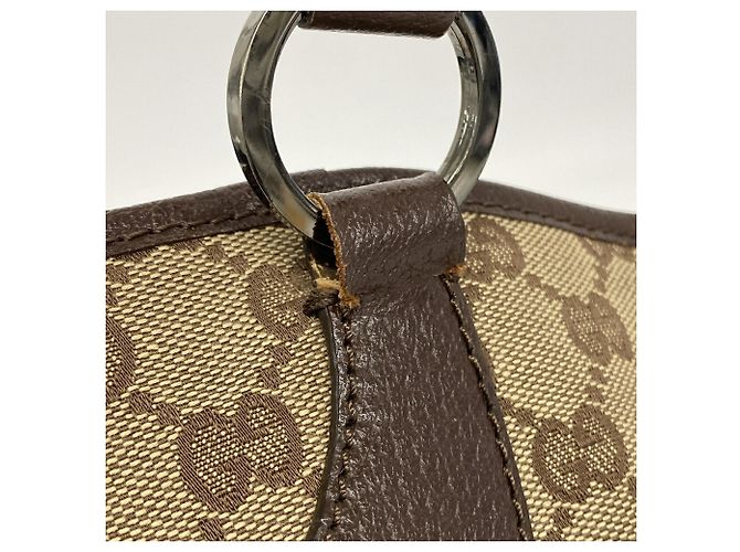 Borsa Gucci GG Canvas in Beige - vista 8