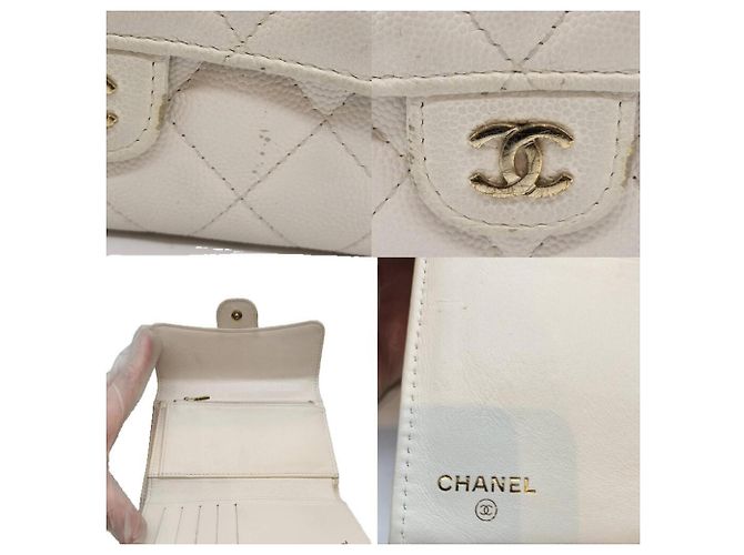 Portafoglio tri-fold Chanel Matelassé Classic Flap - vista 4