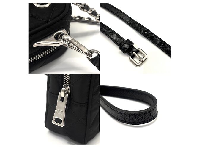 Prada Schultertasche mit Kette - Ansicht 5