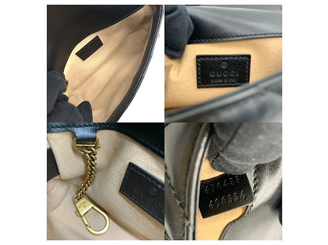Gucci GG Marmont gesteppte Leder-Schultertasche - Ansicht 6
