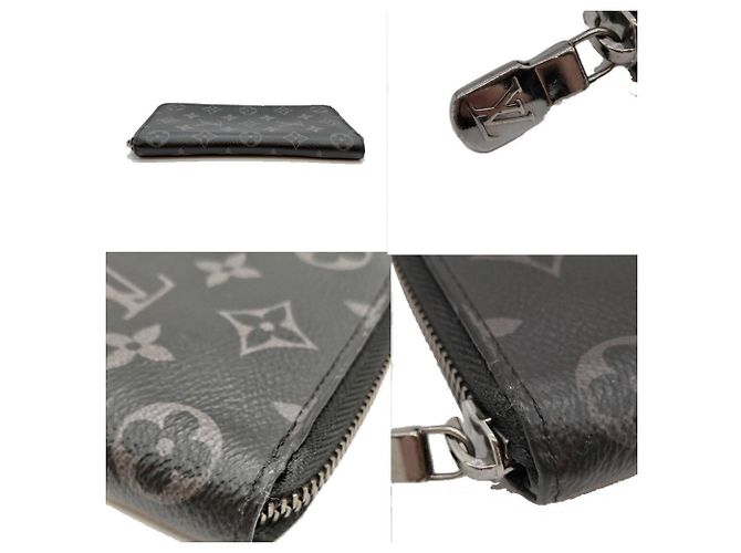 Louis Vuitton Monogram Eclipse Zippy Wallet - view 3
