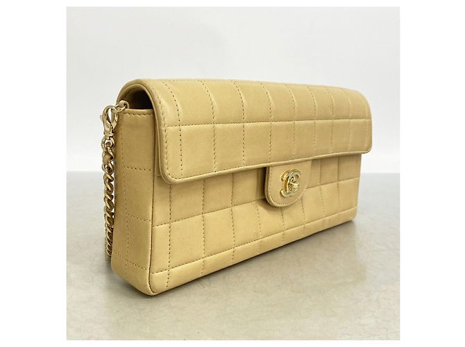 Borsa a tracolla con catena Chanel Chocolate Bar - vista 2
