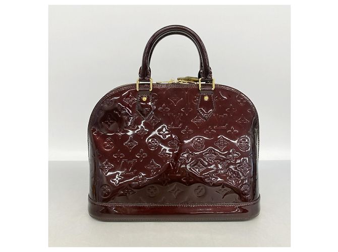 Borsa Louis Vuitton Alma PM Vernis - vista 10
