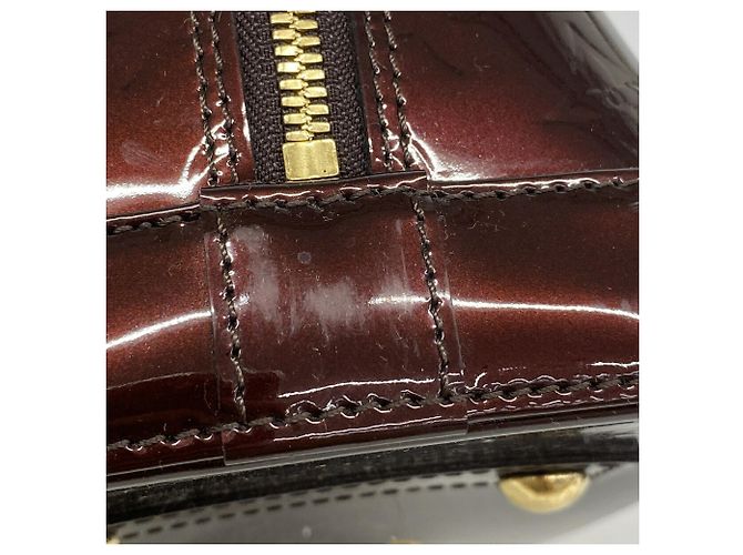 Borsa Louis Vuitton Alma PM Vernis - vista 7